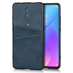 Handyhülle Hülle Luxus Leder Schutzhülle R03 für Xiaomi Redmi K20 Pro Blau