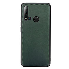 Handyhülle Hülle Luxus Leder Schutzhülle R04 für Huawei P20 Lite (2019) Grün