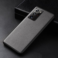 Handyhülle Hülle Luxus Leder Schutzhülle R04 für Samsung Galaxy Note 20 Ultra 5G Schwarz
