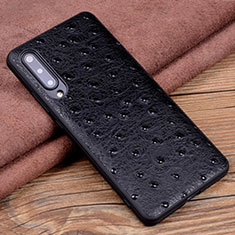 Handyhülle Hülle Luxus Leder Schutzhülle R04 für Xiaomi Mi A3 Schwarz