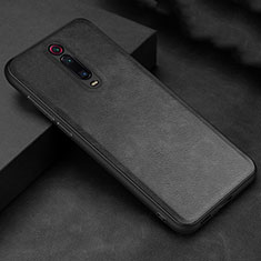 Handyhülle Hülle Luxus Leder Schutzhülle R04 für Xiaomi Redmi K20 Schwarz