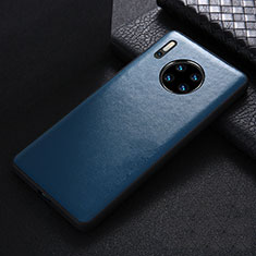 Handyhülle Hülle Luxus Leder Schutzhülle R05 für Huawei Mate 30 Pro 5G Blau