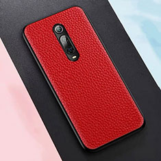 Handyhülle Hülle Luxus Leder Schutzhülle R05 für Xiaomi Mi 9T Pro Rot