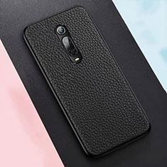 Handyhülle Hülle Luxus Leder Schutzhülle R05 für Xiaomi Mi 9T Schwarz