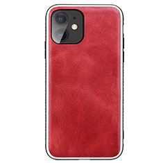 Handyhülle Hülle Luxus Leder Schutzhülle R06 für Apple iPhone 11 Rot