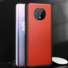 Handyhülle Hülle Luxus Leder Schutzhülle R06 für OnePlus 7T Rot