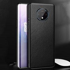 Handyhülle Hülle Luxus Leder Schutzhülle R06 für OnePlus 7T Schwarz