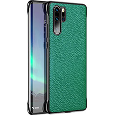 Handyhülle Hülle Luxus Leder Schutzhülle R07 für Huawei P30 Pro Grün