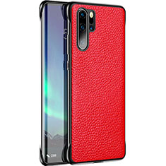 Handyhülle Hülle Luxus Leder Schutzhülle R07 für Huawei P30 Pro New Edition Rot