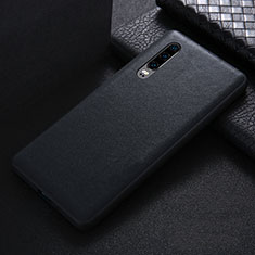 Handyhülle Hülle Luxus Leder Schutzhülle R07 für Huawei P30 Schwarz