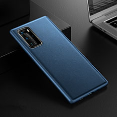 Handyhülle Hülle Luxus Leder Schutzhülle R07 für Huawei P40 Pro Blau