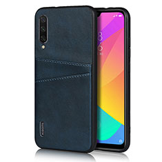 Handyhülle Hülle Luxus Leder Schutzhülle R08 für Xiaomi Mi A3 Blau