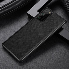 Handyhülle Hülle Luxus Leder Schutzhülle R09 für Huawei Honor V30 5G Schwarz