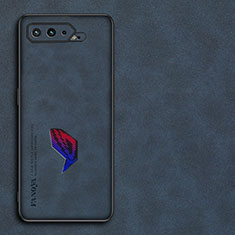 Handyhülle Hülle Luxus Leder Schutzhülle S01 für Asus ROG Phone 5 Pro Blau