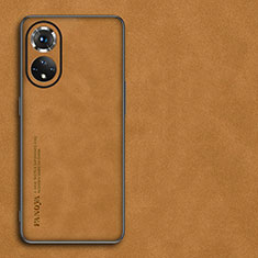 Handyhülle Hülle Luxus Leder Schutzhülle S01 für Huawei Honor 50 Pro 5G Orange