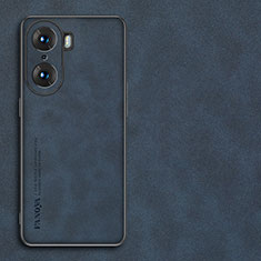 Handyhülle Hülle Luxus Leder Schutzhülle S01 für Huawei Honor 60 Pro 5G Blau