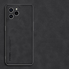 Handyhülle Hülle Luxus Leder Schutzhülle S01 für Huawei Honor 60 SE 5G Schwarz