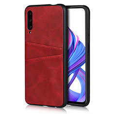 Handyhülle Hülle Luxus Leder Schutzhülle S01 für Huawei Honor 9X Pro Rot