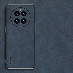 Handyhülle Hülle Luxus Leder Schutzhülle S01 für Huawei Mate 50 Blau