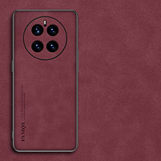 Handyhülle Hülle Luxus Leder Schutzhülle S01 für Huawei Mate 50E Rot