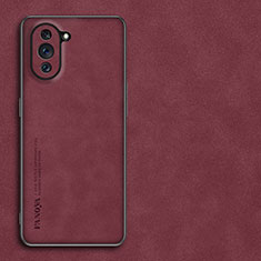 Handyhülle Hülle Luxus Leder Schutzhülle S01 für Huawei Nova 10 Pro Rot