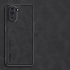 Handyhülle Hülle Luxus Leder Schutzhülle S01 für Huawei Nova 10 Schwarz