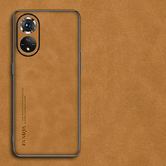 Handyhülle Hülle Luxus Leder Schutzhülle S01 für Huawei Nova 9 Orange