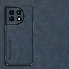 Handyhülle Hülle Luxus Leder Schutzhülle S01 für OnePlus 11 5G Blau