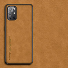 Handyhülle Hülle Luxus Leder Schutzhülle S01 für OnePlus 9R 5G Orange