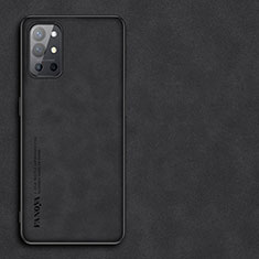 Handyhülle Hülle Luxus Leder Schutzhülle S01 für OnePlus 9R 5G Schwarz