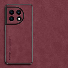 Handyhülle Hülle Luxus Leder Schutzhülle S01 für OnePlus Ace 2 5G Rot