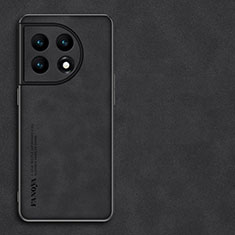 Handyhülle Hülle Luxus Leder Schutzhülle S01 für OnePlus Ace 2 5G Schwarz