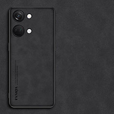 Handyhülle Hülle Luxus Leder Schutzhülle S01 für OnePlus Ace 2V 5G Schwarz