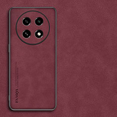 Handyhülle Hülle Luxus Leder Schutzhülle S01 für Oppo A2 Pro 5G Rot