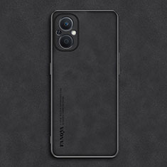 Handyhülle Hülle Luxus Leder Schutzhülle S01 für Oppo F21 Pro 5G Schwarz