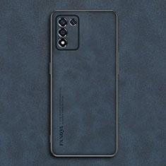 Handyhülle Hülle Luxus Leder Schutzhülle S01 für Realme 9 SE 5G Blau