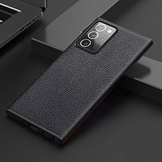 Handyhülle Hülle Luxus Leder Schutzhülle S01 für Samsung Galaxy Note 20 Ultra 5G Schwarz