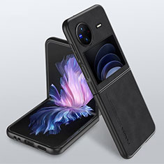 Handyhülle Hülle Luxus Leder Schutzhülle S01 für Vivo X Flip 5G Schwarz