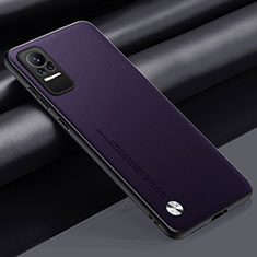 Handyhülle Hülle Luxus Leder Schutzhülle S01 für Xiaomi Civi 5G Violett