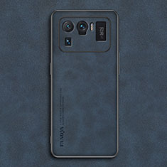 Handyhülle Hülle Luxus Leder Schutzhülle S01 für Xiaomi Mi 11 Ultra 5G Blau