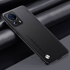 Handyhülle Hülle Luxus Leder Schutzhülle S01 für Xiaomi Mi 13 Lite 5G Schwarz
