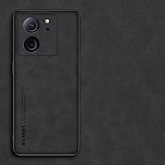 Handyhülle Hülle Luxus Leder Schutzhülle S01 für Xiaomi Mi 13T 5G Schwarz