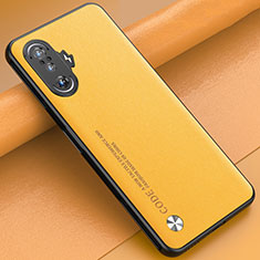 Handyhülle Hülle Luxus Leder Schutzhülle S01 für Xiaomi Poco F3 GT 5G Gelb