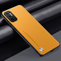 Handyhülle Hülle Luxus Leder Schutzhülle S01 für Xiaomi POCO M3 Pro 5G Gelb