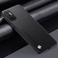 Handyhülle Hülle Luxus Leder Schutzhülle S01 für Xiaomi POCO M3 Pro 5G Schwarz