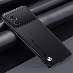 Handyhülle Hülle Luxus Leder Schutzhülle S01 für Xiaomi Poco M5 4G Schwarz