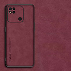 Handyhülle Hülle Luxus Leder Schutzhülle S01 für Xiaomi Redmi 9 Activ Rot