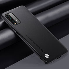 Handyhülle Hülle Luxus Leder Schutzhülle S01 für Xiaomi Redmi 9T 4G Schwarz