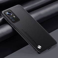 Handyhülle Hülle Luxus Leder Schutzhülle S01 für Xiaomi Redmi K50 Ultra 5G Schwarz