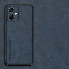 Handyhülle Hülle Luxus Leder Schutzhülle S01 für Xiaomi Redmi Note 12R Pro 5G Blau